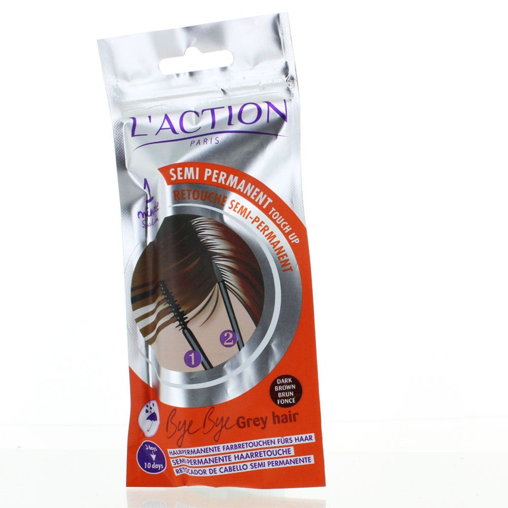 L'Action Cosmetique Mediatic Mascara per Capelli Grigi 6+ 3ml