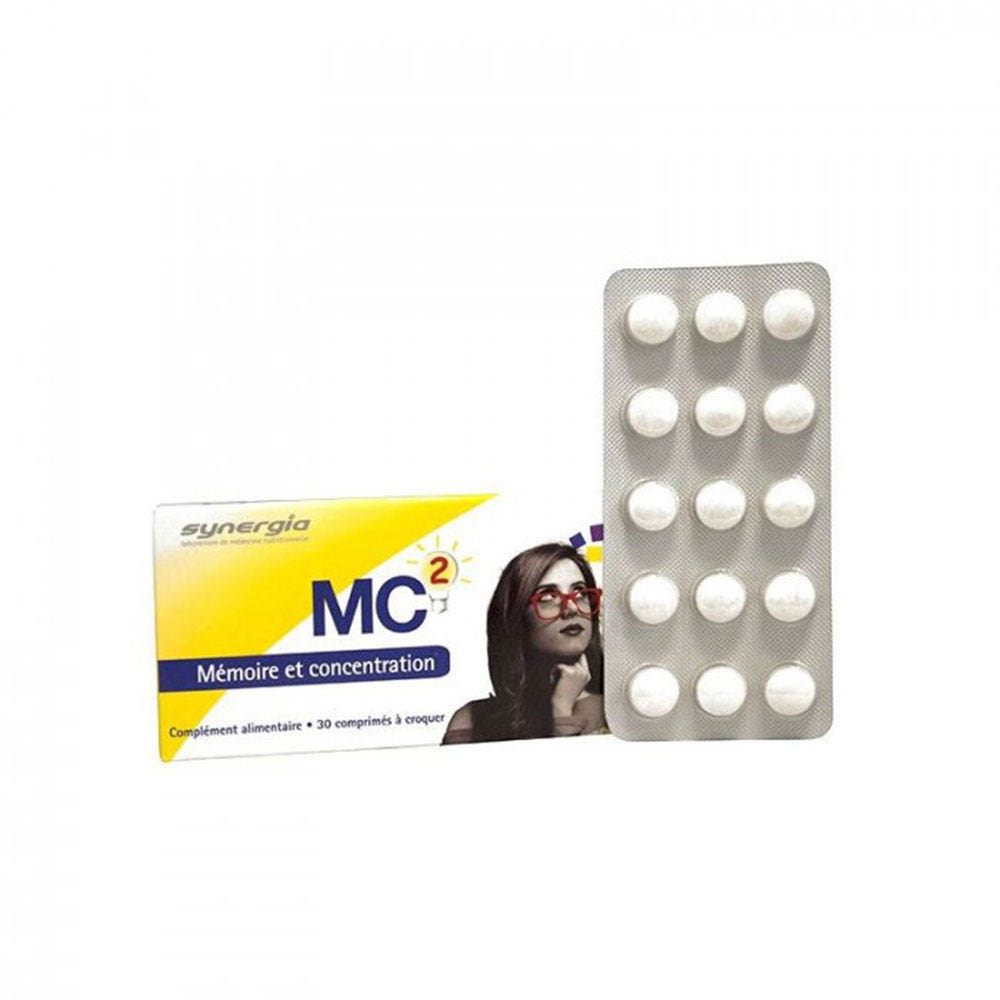 Synergia Mc2 Memoria e concentrazione 30 compresse masticabili