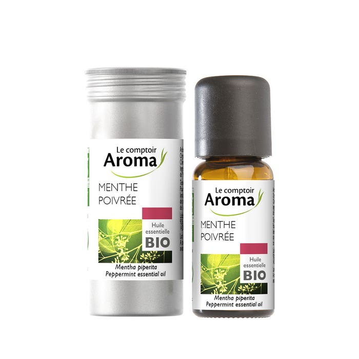 Olio essenziale di menta piperita biologico 10ml Le Comptoir Aroma