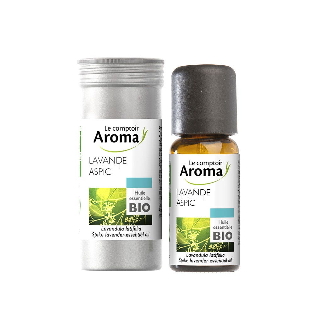 Le Comptoir Aroma Olio essenziale lavanda aspic bio 10 ml