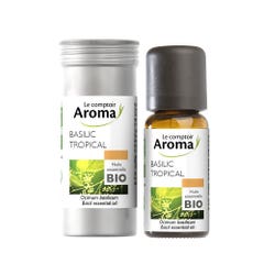 Le Comptoir Aroma Olio essenziale di basilico tropicale biologico 10ml