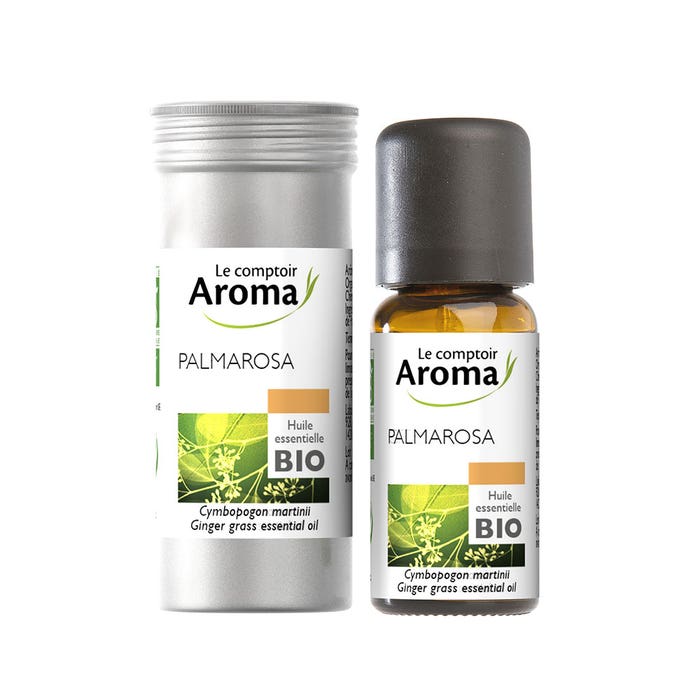 Olio essenziale biologico di palmarosa 10ml Le Comptoir Aroma