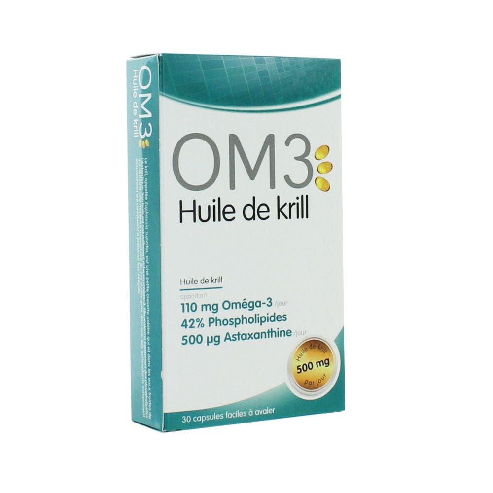 OM3 Olio di krill 500 mg 30 capsule