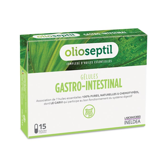 Olioseptil Disturbi gastrointestinali 15 Gelulati vegetali