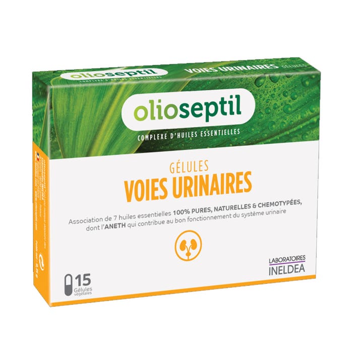 Olioseptil Apparato urinario 15 Geluli vegetali