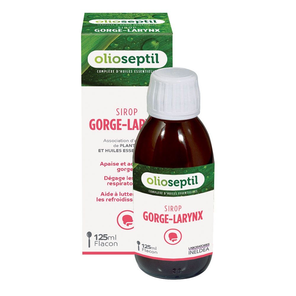 Olioseptil Sciroppo per la gola Larynx 125 ml
