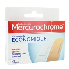Mercurochrome Medicazioni economiche X20