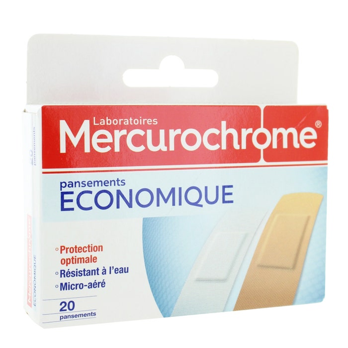 Medicazioni economiche X20 Mercurochrome