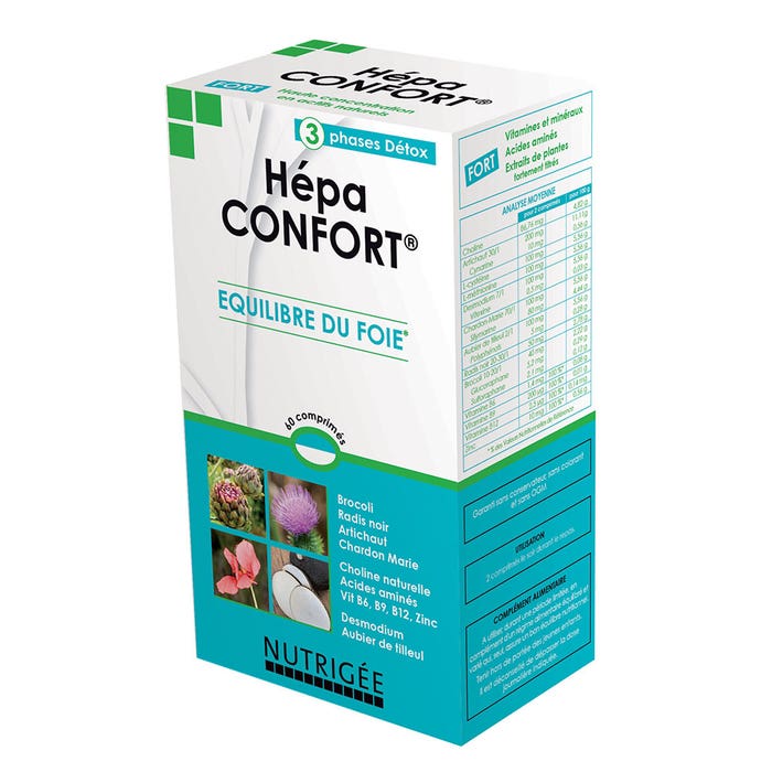Hepa Confort 60 Compresse Nutrigée