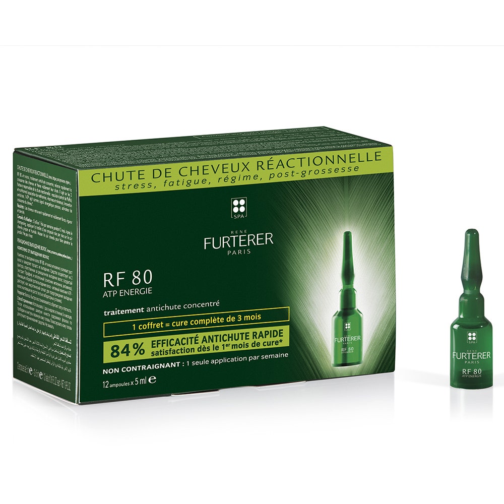 René Furterer Triphasic Trattamento Anticaduta Dei Capelli Concentrato 12x5ml Fiale Rf 80 Traitement Antichute De Cheveux Concentre 12x5ml