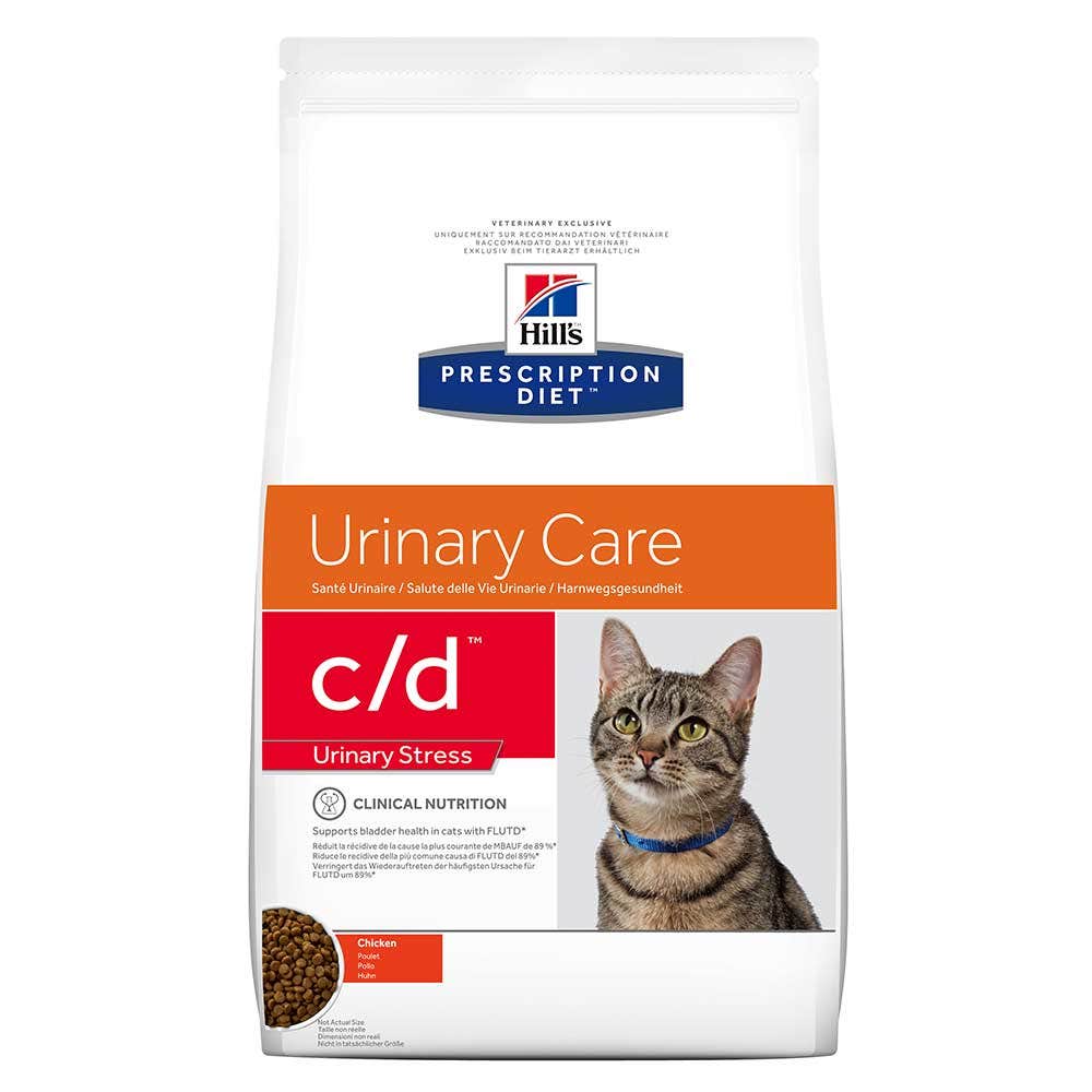 Hills Prescription Diet Urinary Care C/d Urinary Stress Pollo Crocchette Gatto 1.5 kg