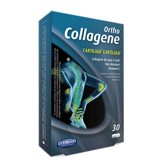 Cartilagine di collagene 30 Gelule Orthonat