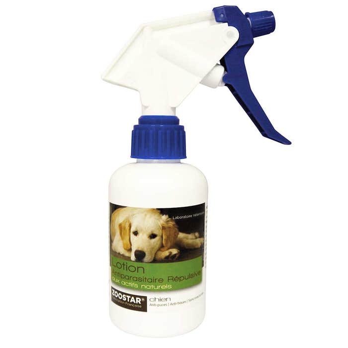 Repellente Lozione Antiparassitaria con Actifa Naturali contro Pulci e Zecche per Cane Spray 250ml Zoostar