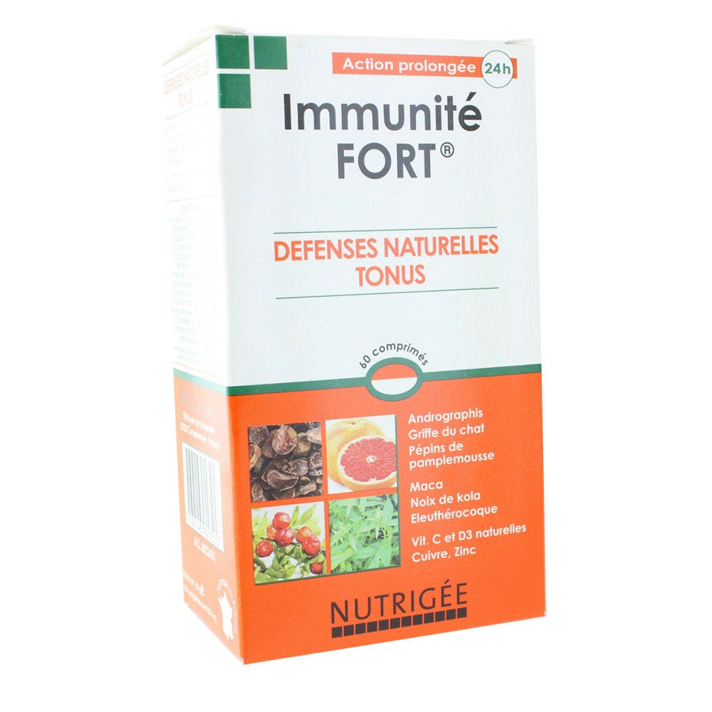 Nutrigée Immunité Fort 60 compresse
