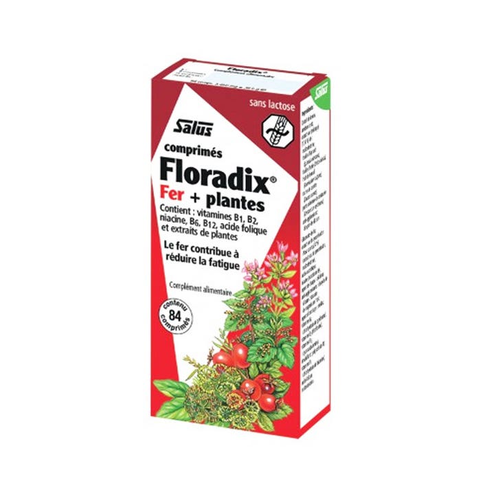 Floradix Ferro e D. Plantes 84 Compresse Salus