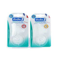 Dodie Dodie Sensation+ Tetines Plates Col Large 0-6 Mois X2 Tetines