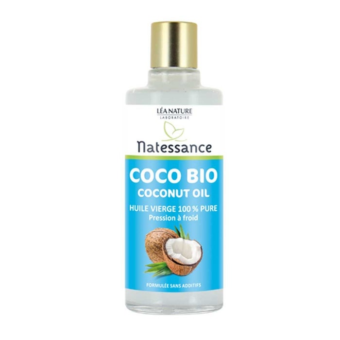 Natessance Huile De Coco 100% Pure Bio 100 ml Coco Natessance