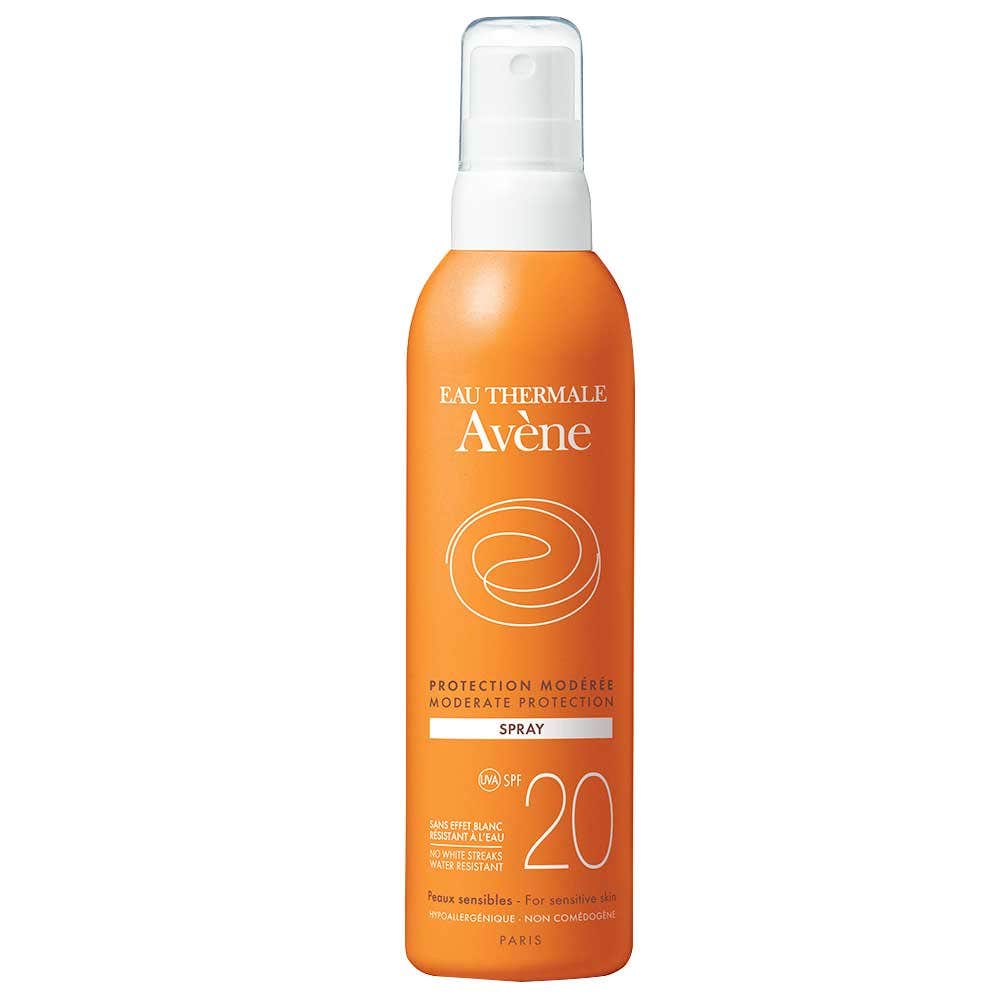 Avène Solari Spray Protection Moderee Peaux Sensibles Spf20 200ml