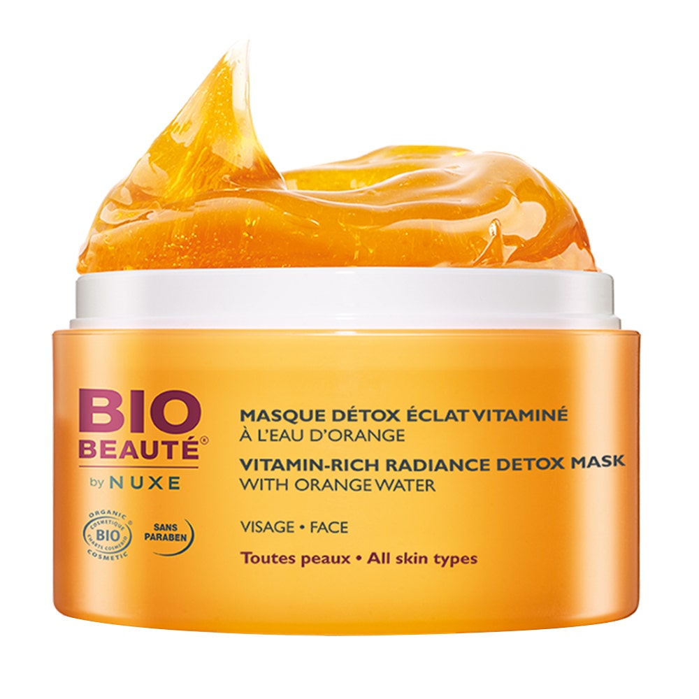 Bio Beaute By Nuxe Maschera Viso Detox Vitaminica All'acqua D'arancio - 50ml