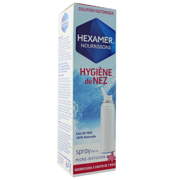 Hexamer Igiene isotonica del naso dei neonati 100ml