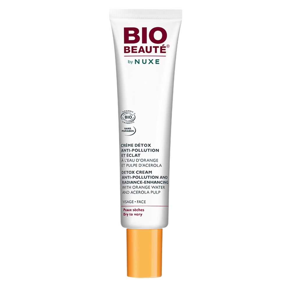 Bio Beaute By Nuxe Crema Detox Anti-inquinamento E Luminosita Per Pelli Secche - 40ml