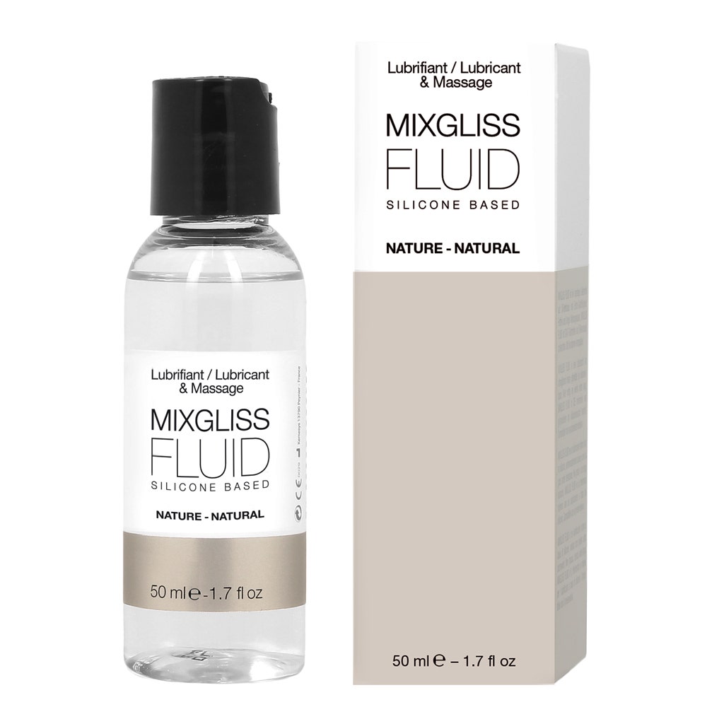 Mixgliss Fluido Lubrificante e Massaggio Silicone Gusto Naturale 50ml