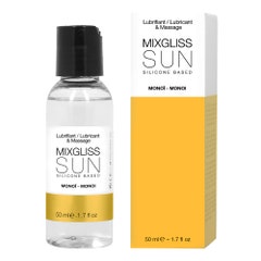 Mixgliss Sun Lubrificante al silicone e Massaggio Gusto Monoi 50ml