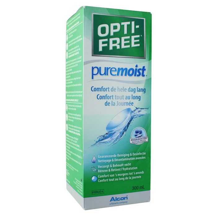 Opti-Free Pure Moist Soluzione decontaminante per lenti a contatto Multi 300 ml Alcon