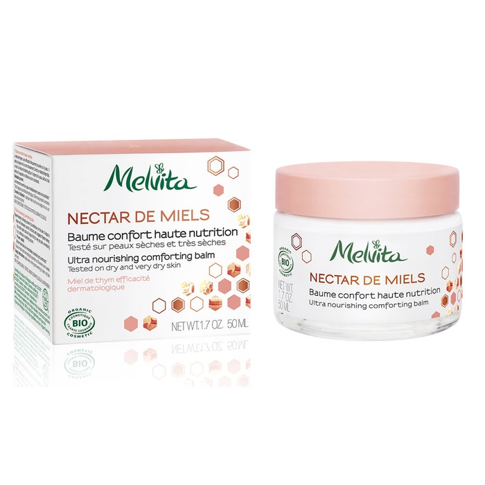 Melvita Nectar De Miels Baume Confort Haute Nutrition Bio 50ml Nectar De Miels Melvita