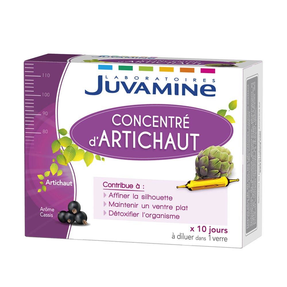 Juvamine Concentrato di carciofi 10 lampadine