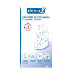 Dodie Dodie Comprimes Sterilisation A Froid X32 Comprimes