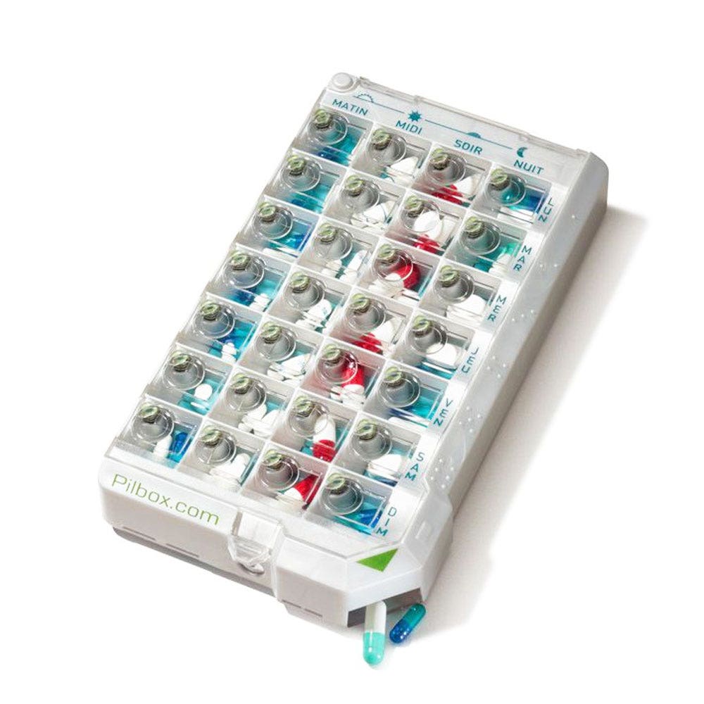 Pilbox Classic Dispenser settimanale per pillole Pazienti dipendenti