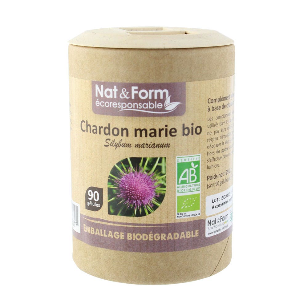 Nat&Form CARDO MARIANO BIOLOGICO ECORESPONSABILE 90 capsule