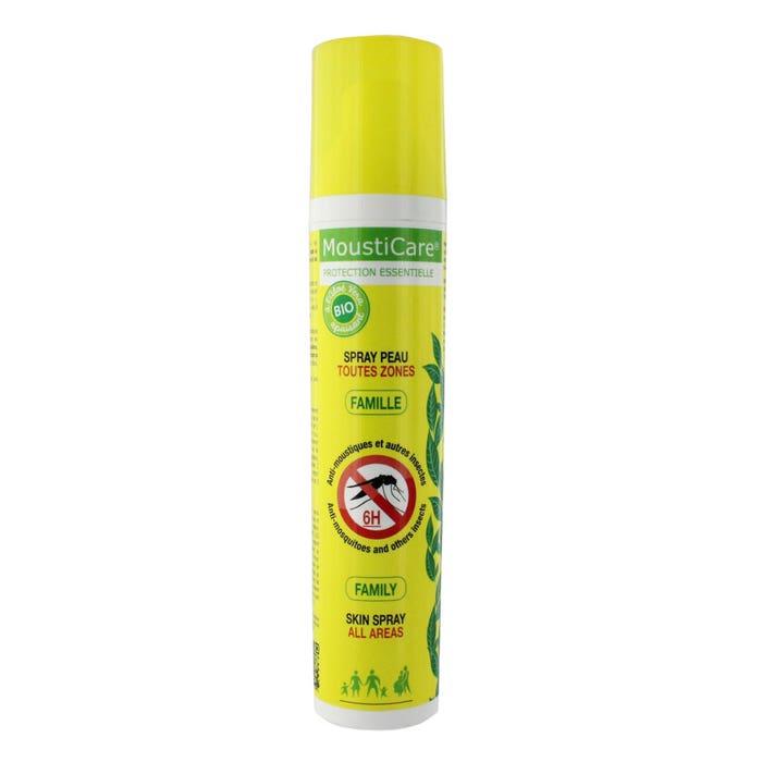 Spray repellente per zanzare e insetti per 6 mesi 125 ml Mousticare