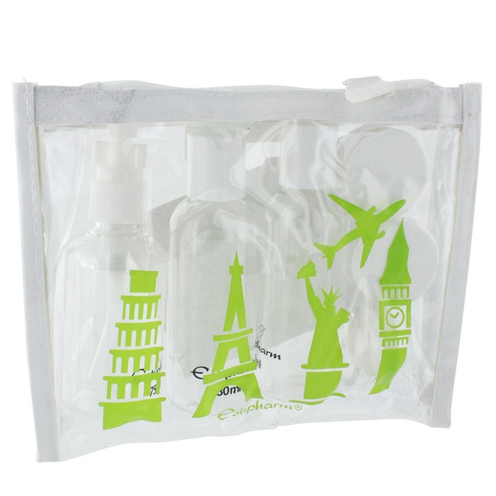 Toureal 100L Bottiglie Vuoto da Viaggio con Tappo Flip Top (5 Pezz Toureal 100L Bottiglie Vuoto da Viaggio con Tappo Flip Top (5 Pezz