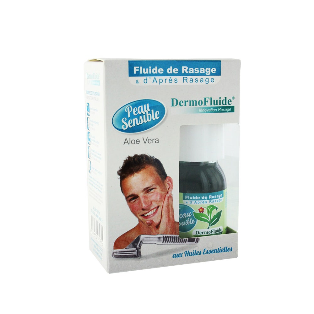Dermo Fluide Dermofluido Fluido e dopobarba all'aloe vera per pelli sensibili 30ml