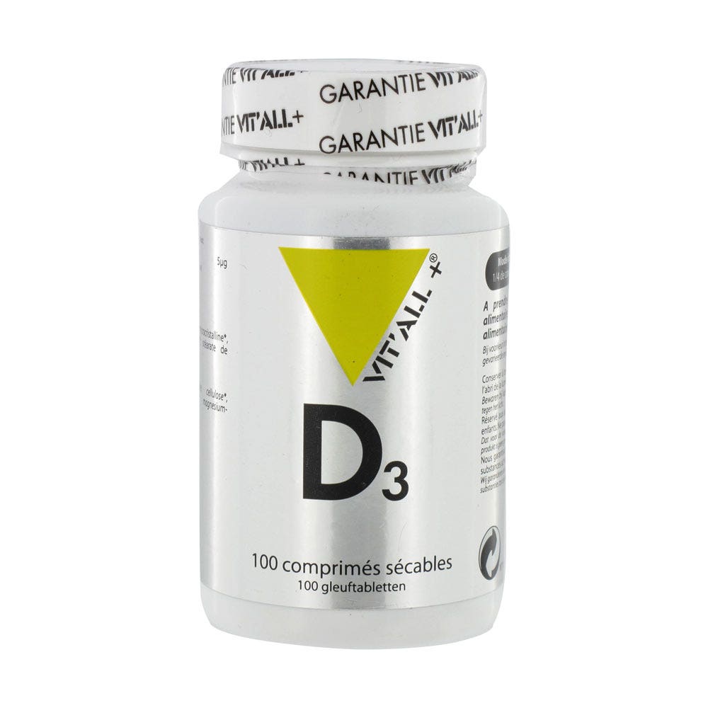 Vit'All+ Vitamina D3 20µg 100 compresse