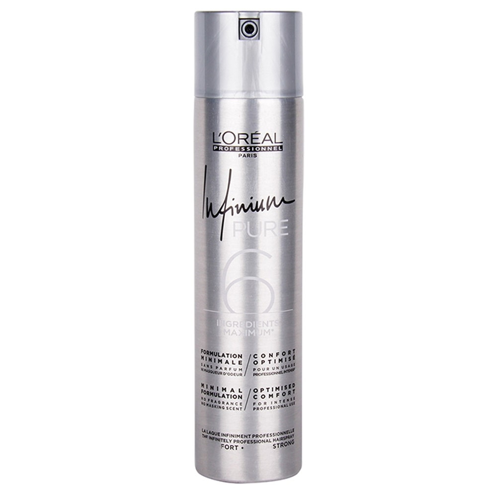 L'Oréal Professionnel Infinium Pure 6 Lacca a fissaggio forte 500ml