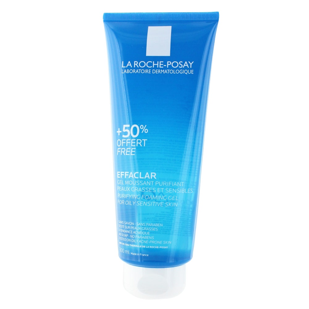 La Roche-Posay Effaclar Gel Detergente Schiumogeno elle Grassa a tendenza acneica 300ml