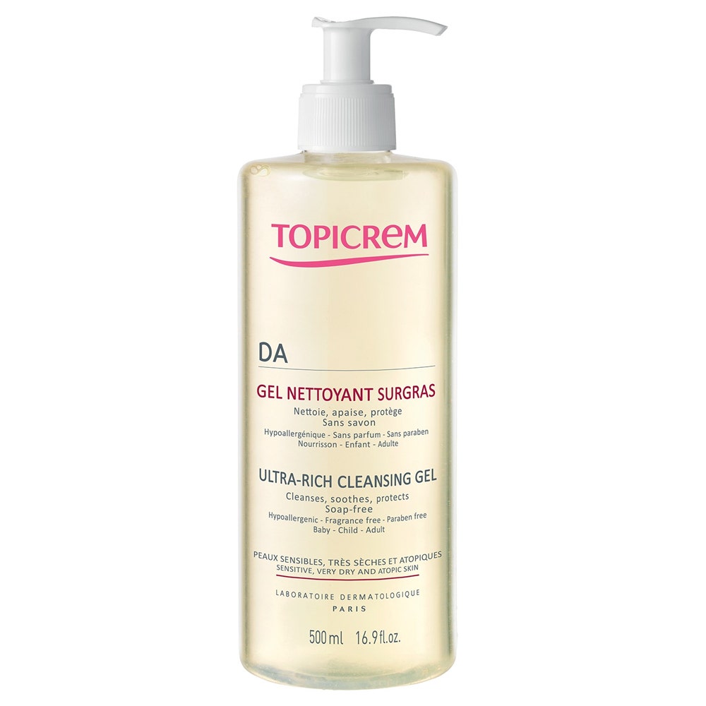 Topicrem Da Pelle Atopica Gel Detergente nutriente viso e corpo pelle atopica 500ml