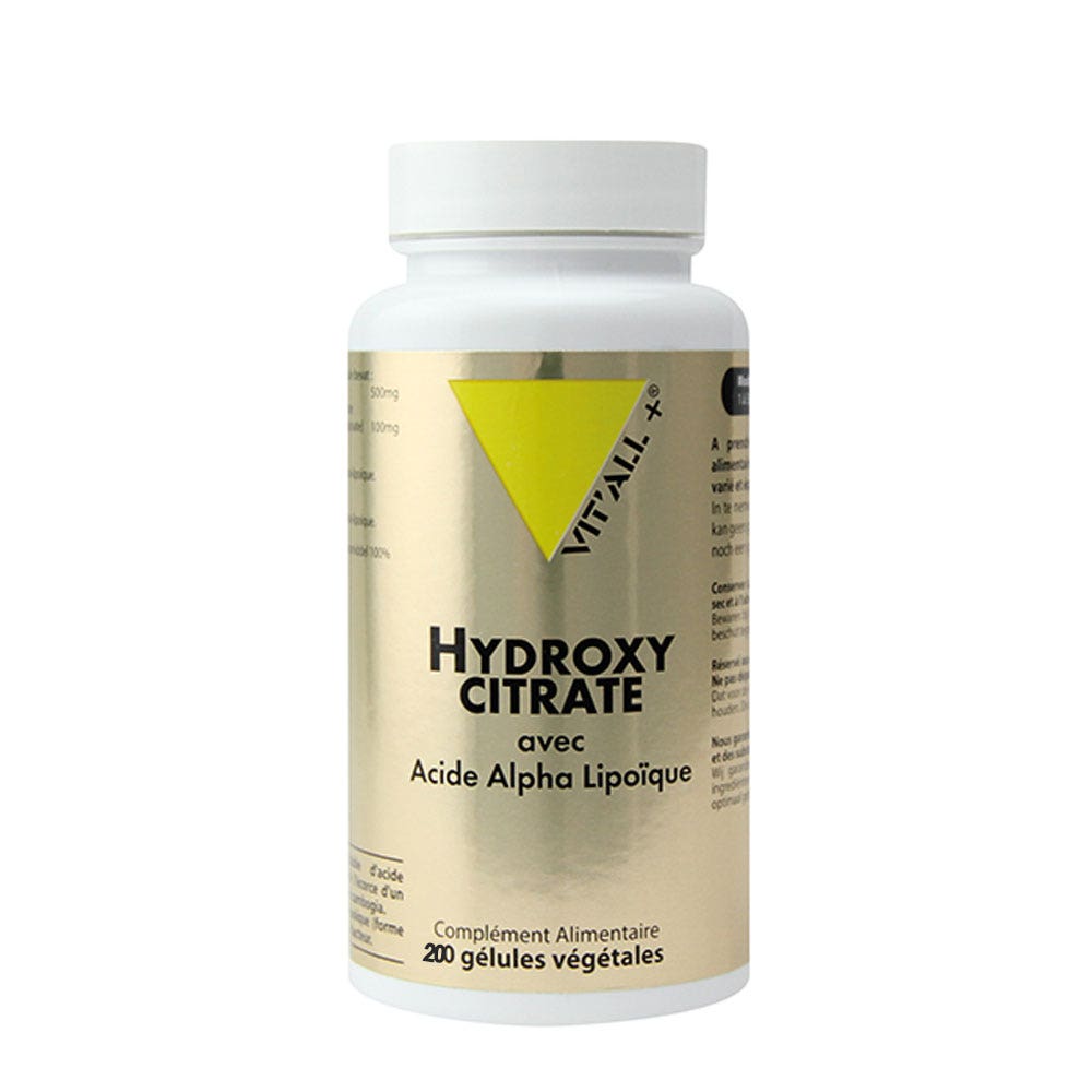 Vit'All+ Idrossicitrato + acido alfa-lipoico 200 capsule