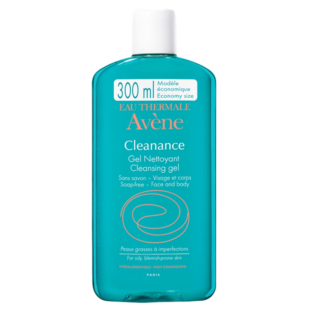 Avène Cleanance Gel Detergente Viso E Corpo Pelli Grasse Con Imperfezioni 300ml