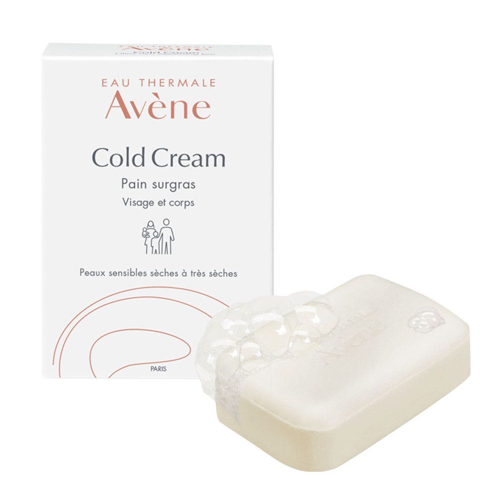 Avène Cold Cream Pane surgras viso e corpo pelli sensibili da secche a molto secche 100g