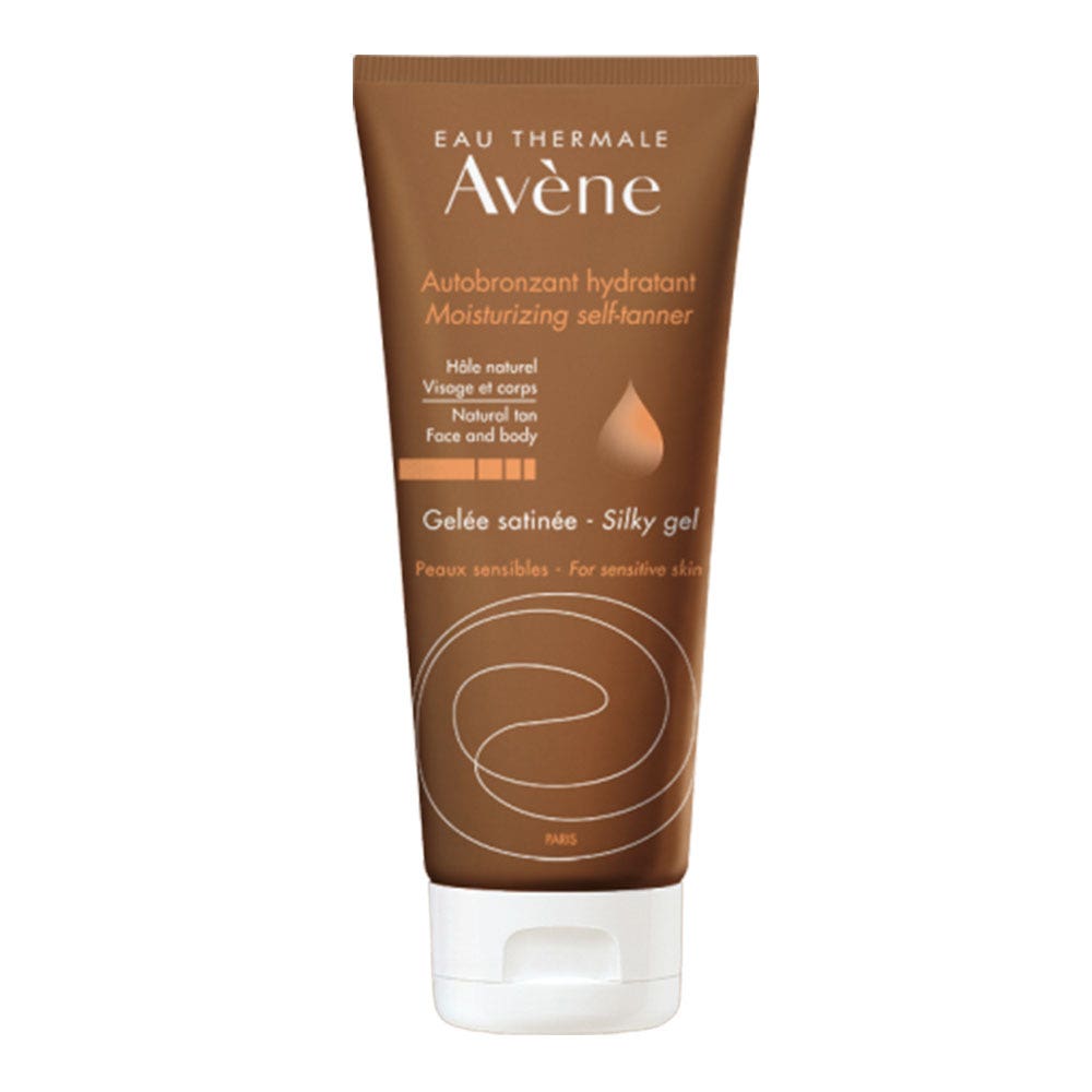Avène Solari Gel abbronzante idratante setoso viso e corpo pelle sensibile 100 ml