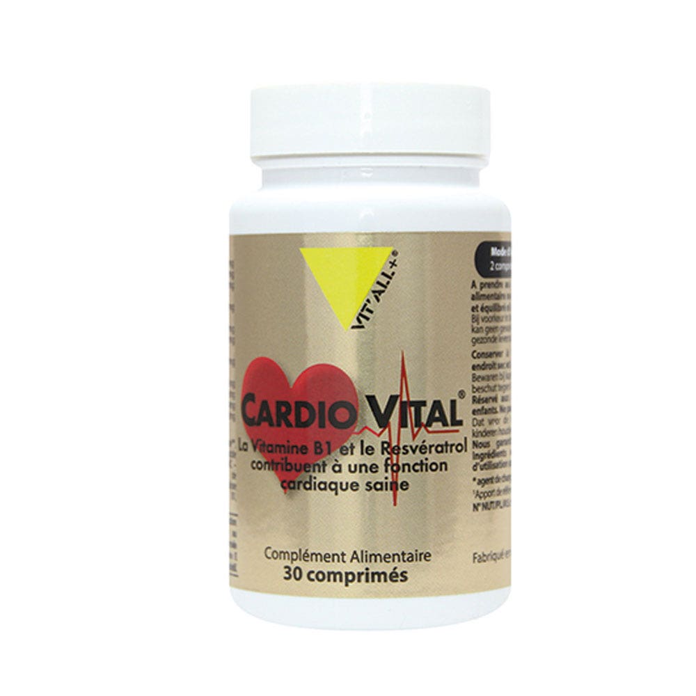 Vit'All+ Vitalità cardiaca 30 compresse