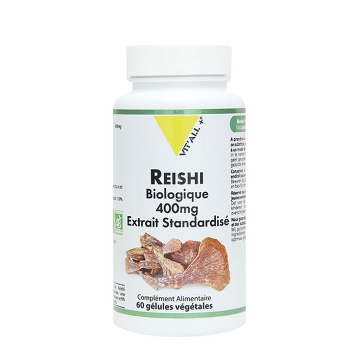 Vit'All+ Reishi organico 400 mg 60 capsule