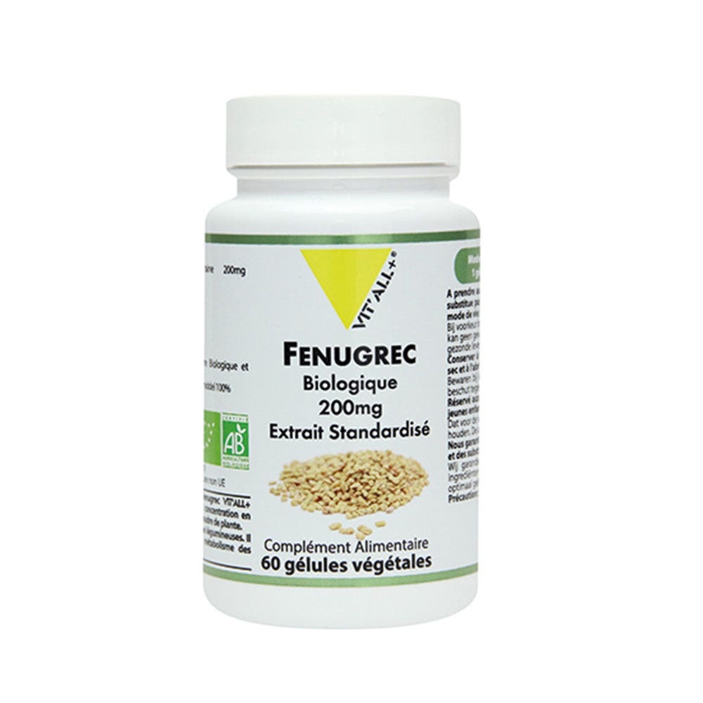 Vit'All+ Fenugreco 200 mg 60 capsule