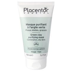 Placentor Végétal Placentor Vegetal Masque Purifiant Verte Peaux Mixtes 150ml