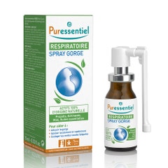 Puressentiel Respiratoire Spray per la gola per la respirazione 15ml