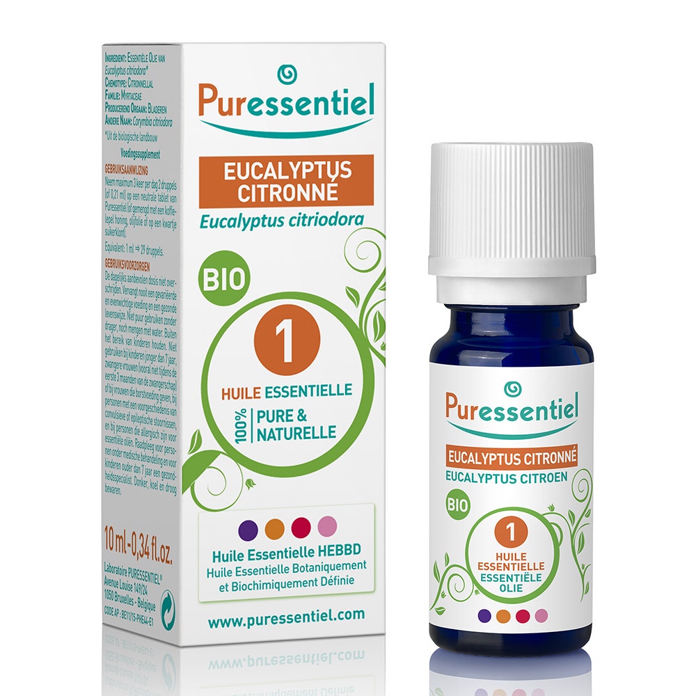 Puressentiel Oli essenziali Eucalipto Limone Bio 10ml
